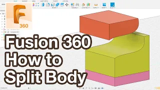 How to Split a Body in Fusion 360 Tutorial