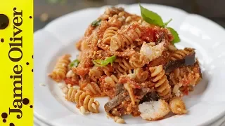 Tomato, Aubergine & Ricotta Pasta | Jamie Oliver | Everyday Super Food