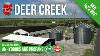 Deer Creek Map Tour - Big Machinery and Bigger Fields - Farming Simulator 22