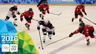 Ice Hockey - Switzerland win Women's bronze | Lillehammer 2016 Youth Olympic Games