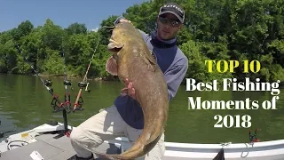 Top 10 Best Fishing Moments from 2018 | Chatt Cats Fishing