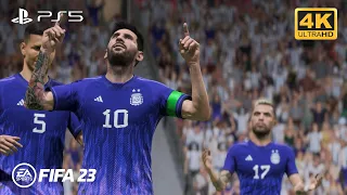 Poland vs Argentina - Full Match - World Cup 2022 [4K] - PS5