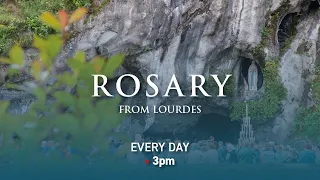 Rosary from Lourdes - 26/04/2024