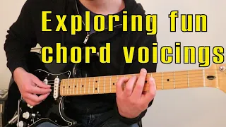 Exploring chord voicings (Guitar lesson)