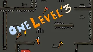 One Level 3: Stickman escape from prison Lvl.25-30 - One Level: Стикмен побег из тюрьмы.