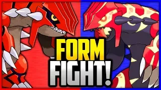 Groudon vs Primal Groudon | Pokémon Form Fight (Legendary)