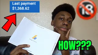 How To Get Paid On Youtube (IF YOUR UNDER 18)