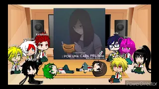 bnha reacciona a el rap De deku vigilante