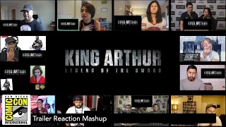 King Arthur: Legend of the Sword - Comic Con Official Trailer (Reaction Mashup)