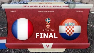 Francia Vs Croazia - World CUP 2018 "FINALE" | PES 2018 Patch [Giù]