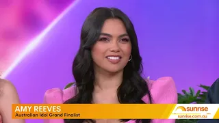 Amy Reeves, Dylan & Denvah on Sunrise - Australian Idol 2024 Grand Final Week