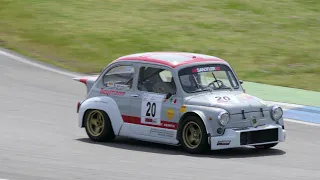 Fiat Abarth 1000 TC  Frank Kehlenbeck onboard Kampf der Zwerge Hockenheim 22.4.2023