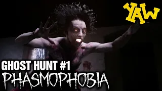 SUPER SCARY GHOST HUNTING PARANORMAL HORROR GAME! | PHASMOPHOBIA: GHOST HUNT #1