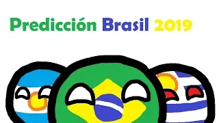 Predicción Copa América Brasil 2019 (Countryballs) | Countryballer Gerace