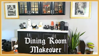 Budget-Friendly Dining Room/Coffee Bar Makeover! Flip The Crypt Ep. 1