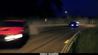 Volvo 740 v8 Turbo 900hp Burnout and Drifting