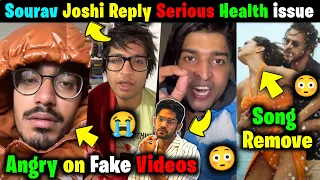 Crazy Xyz Reply On His Condition 😨, Sourav Joshi Serious Health issue 😰, Joginder Reply To Thugesh 🤬