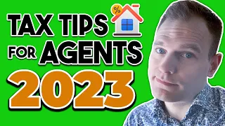Real Estate Agent Tax Tips 2023