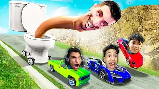 سباق حمامات شتبي دوب دوب يس يس مع عبده ماندو.. | Garry's Mod !! 😱🔥