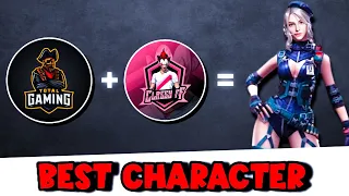 TOTAL GAMING & CLASSY CHARACTER CHOICE REVEALED | FREE FIRE LAURA CHARACTER ABILITY