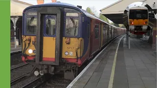 Trains at Cobham & Stoke D'Abernon