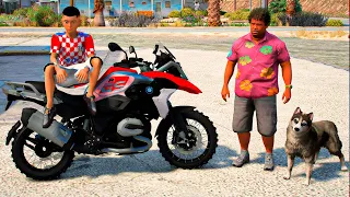 GTA V: VIDA REAL | COMPREI UMA MOTO NOVA BMW R1200🔥