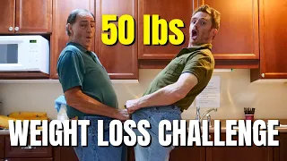 Vater & Sohn 50 lbs GEWICHTSVERLUST HERAUSFORDERUNG Änderungen des Lebensstils: Gesund essen & asten