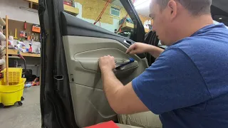 2015 Ford Escape How To Remove the front door panel