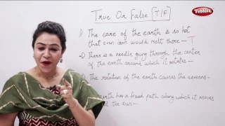 CBSE Class 3 Science : The Earth | True or False | Science Activities For Kids