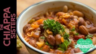 Healthy Tuscan Bean Soup