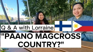 Q&A with Lorraine: Paano mag cross country | Finland vs Denmark