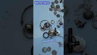 Whoa! That's a lot of treasure!  #Treasure #gold #metaldetectingfinds #beach #beachlife