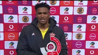 Absa Premiership | Kaizer Chiefs v Stellenbosch FC | Post-match interview with Lelethu Skelem