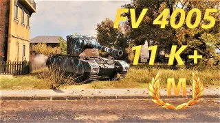 World of Tanks  FV 4005 Stage II - 11K Damage - Damage Machine