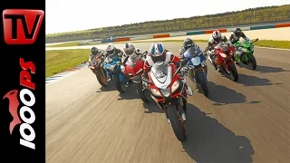 2015 Superbike 1000cc Shootout | Testing 7 hottest Supersport Bikes