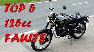 Top 5 125cc Motorcycle Faults and How to Fix Them