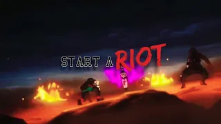 ( START A RIOT -[ My Hero academia the movie Heroes: Rising ]  Night panda and Beginners)