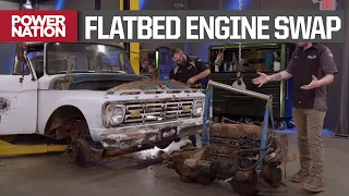 Swapping a Ford 300 In A 1964 F350 Flatbed Shop Truck - Music City Trucks S2, E7