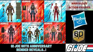 GI Joe 60th Anniversary: Hasbro Pulse Render Reveals..!