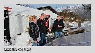 Modern Koi Blog #5114 - Winterbesuch bei Japan Koi Siess in Österreich