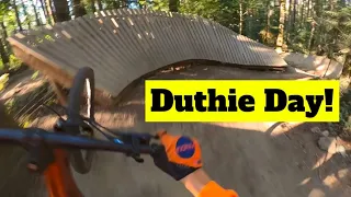 Evening ride at Duthie Hill