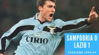 25 aprile 1999: Sampdoria Lazio 0 1