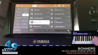 Yamaha Genos Keyboard - R&B Styles