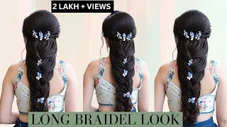 LONG BRAIDE HAIRSTYLE BY PAYAL PATEL HAIRSTYLIST