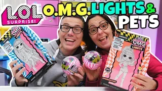 LOL SURPRISE OMG LIGHTS e PETS: Cambio Colore Incredibile