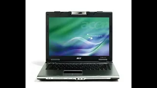 Чистка древнего ноутбука Acer TravelMate 2480.