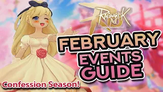 February 2024 Confession Season EVENTS GUIDE ~ Ragnarok M: Eternal Love