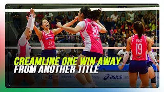 Creamline on brink of another PVL title with big win over Choco Mucho