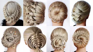 😱 9 Easy UPDO HAIRSTYLES Tutorial😍 Wedding Prom Updo perfect for long, medium & shoulder length hair