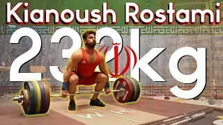 Kianoush Rostami 177/232 Attempts | Backroom & Competition